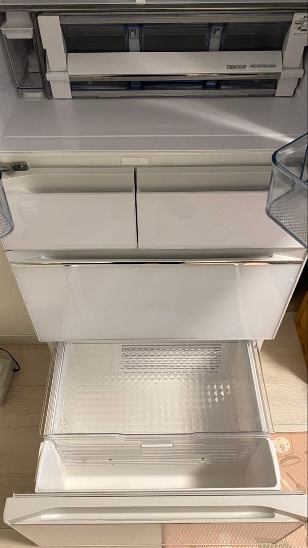 【Shoukai】冷蔵庫 R-HW60J(XW) クリスタルホワイト