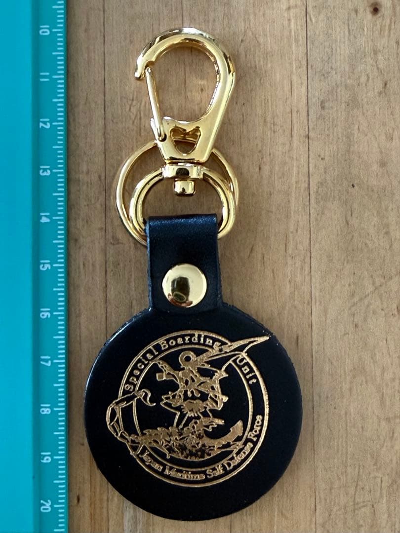 海上自衛隊特別警備隊レザーキーホルダー 箱付