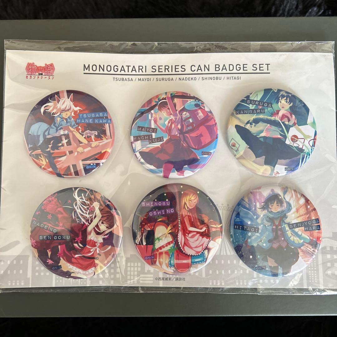 激レア　物語シリーズ　セカンドシーズン 缶バッジセット