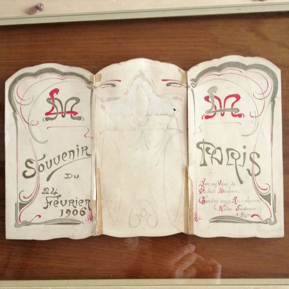 アンティーク　メニュー　MARIAGE