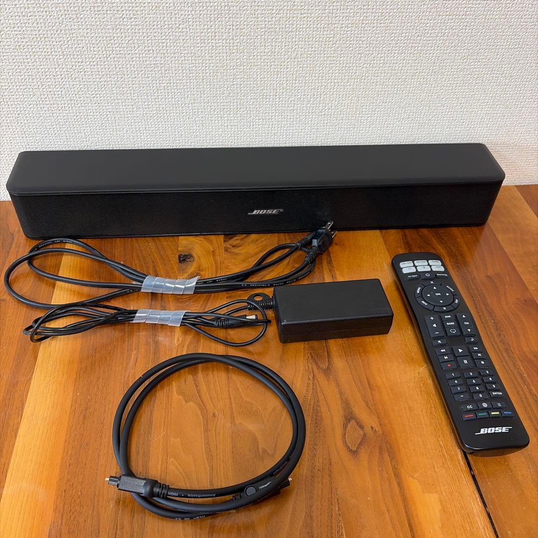 Bose Solo 5 TV Sound System 本体　リモコン