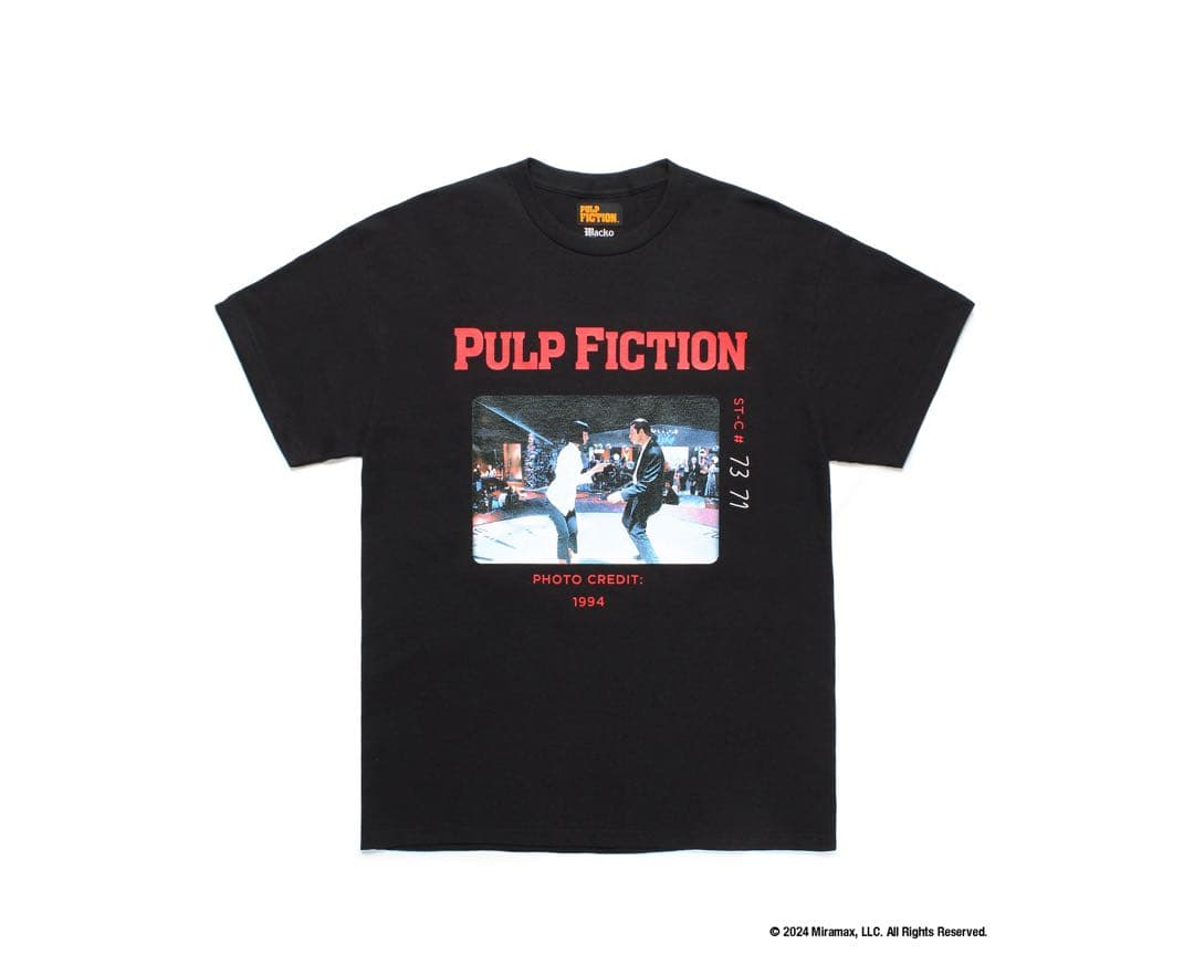 窪塚洋介着用WACKO MARIA PULP FICTION T-SHIRT