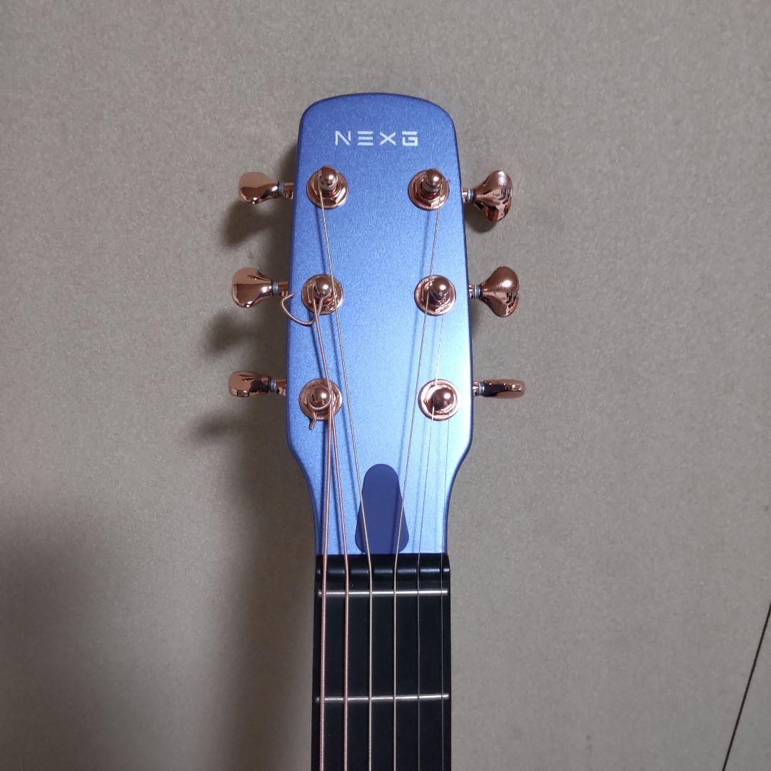 美品☆enya NEXG2 Deluxeタイプ ギター 豪華フルセット パープル