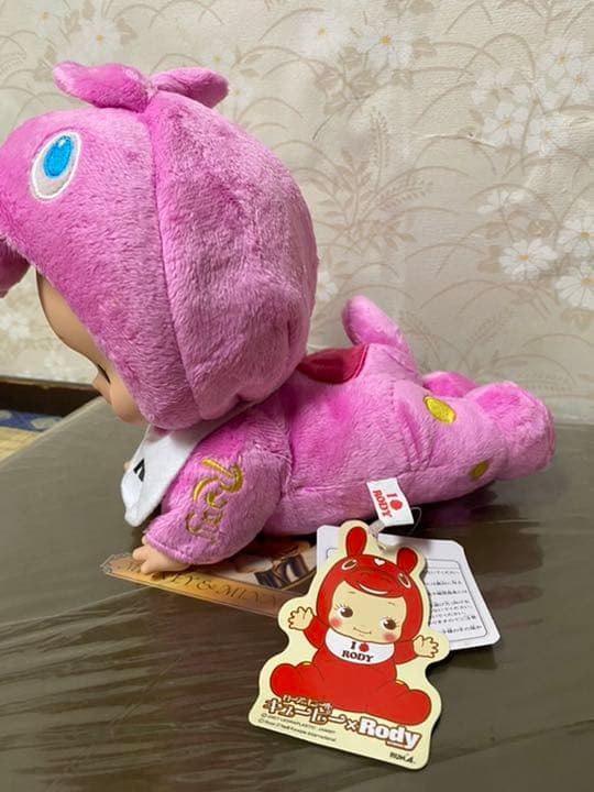 ローズオニールキューピーxXメロディおぁきいぬいぐるみ