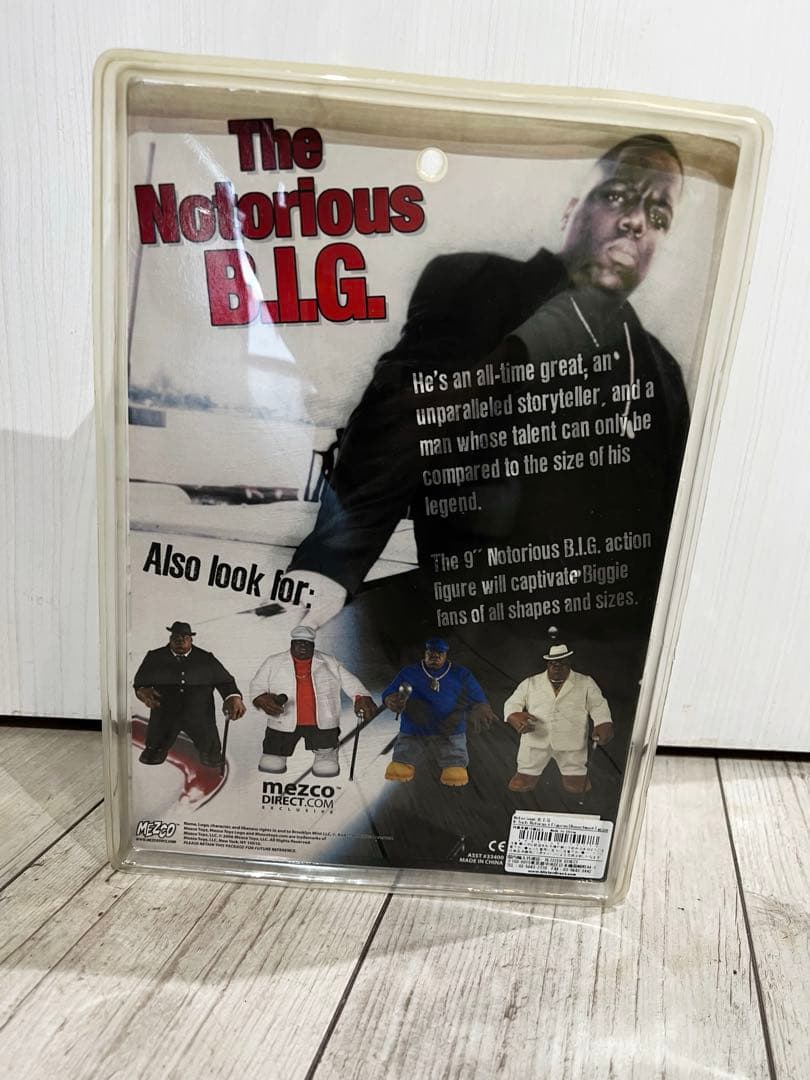 未開封メズコNotorious B.I.G. フィギュア ビギー mezco