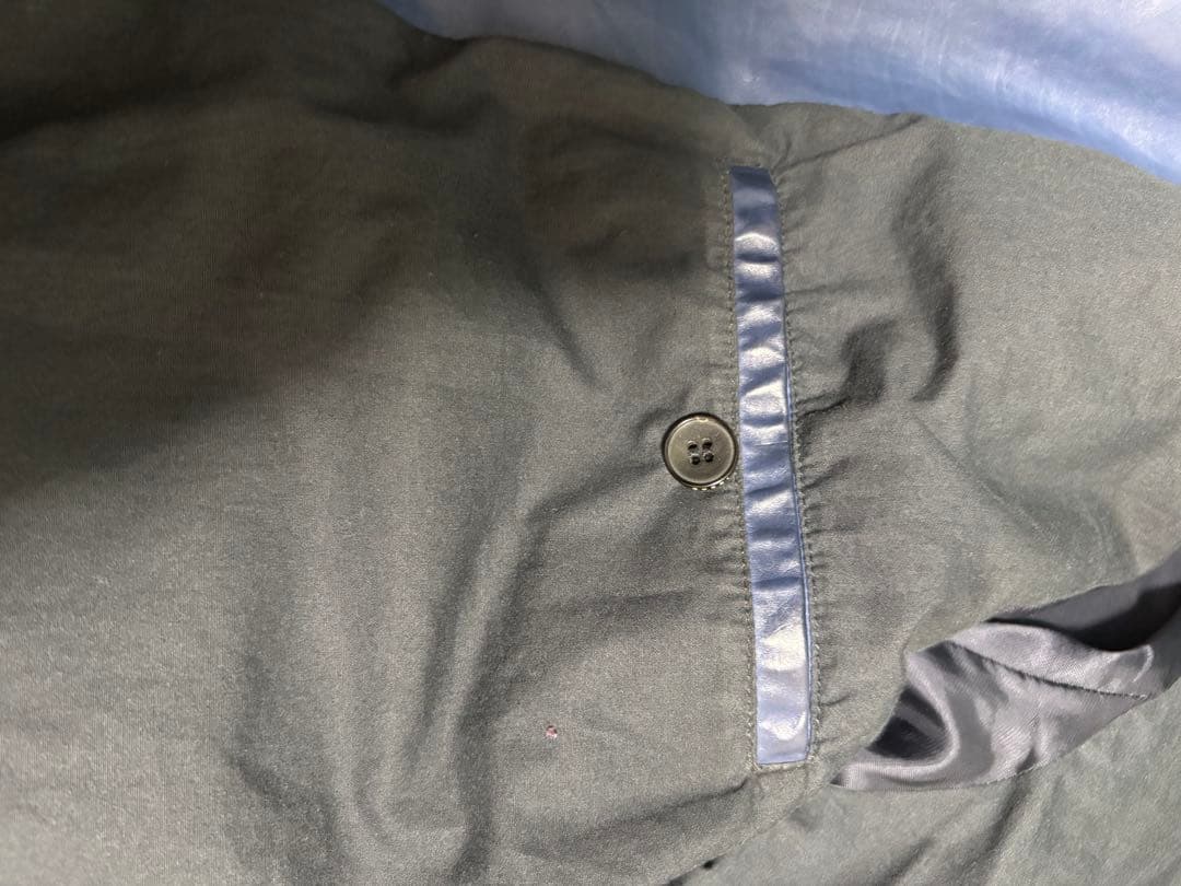 GUCCI グラデーションブルー レザージャケット　希少