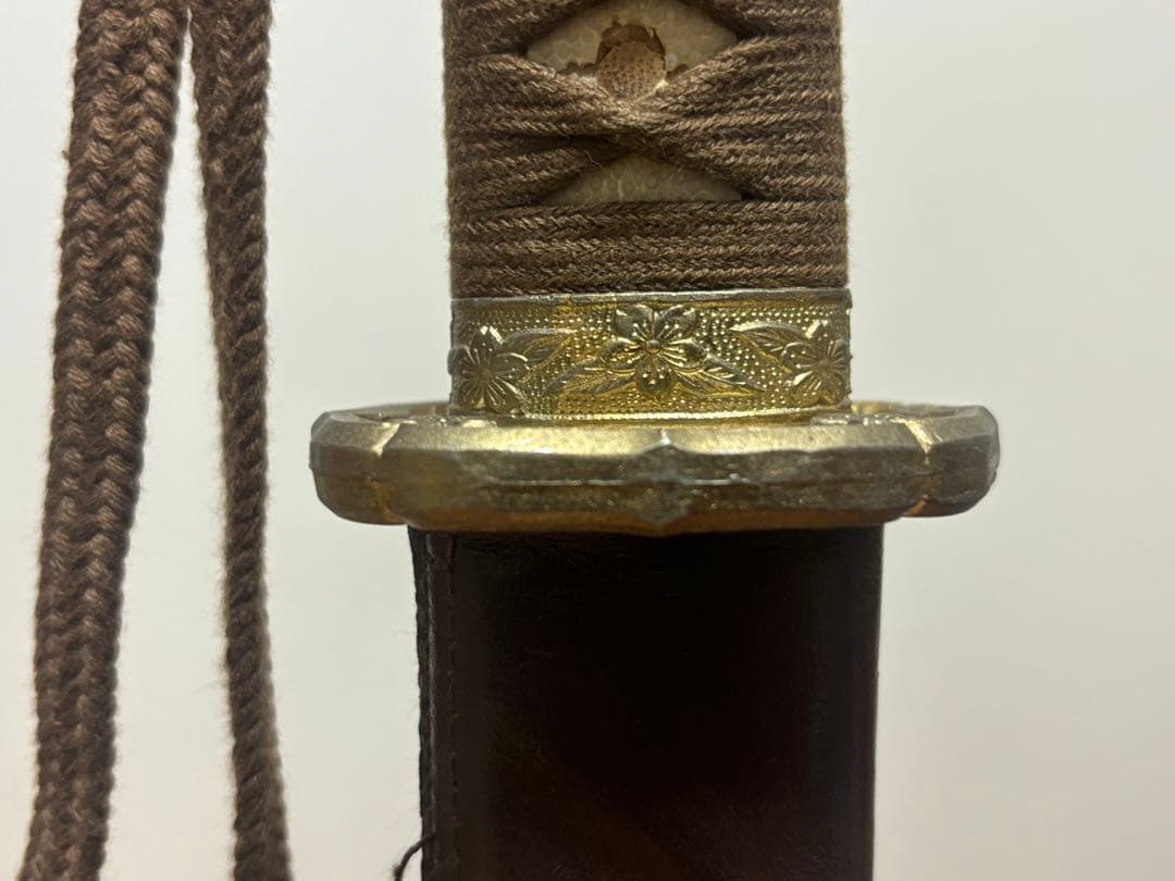 九八式軍刀 野戦拵え 刀緒付き 模造刀 帝国陸軍