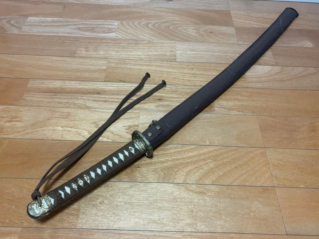 九八式軍刀 野戦拵え 刀緒付き 模造刀 帝国陸軍