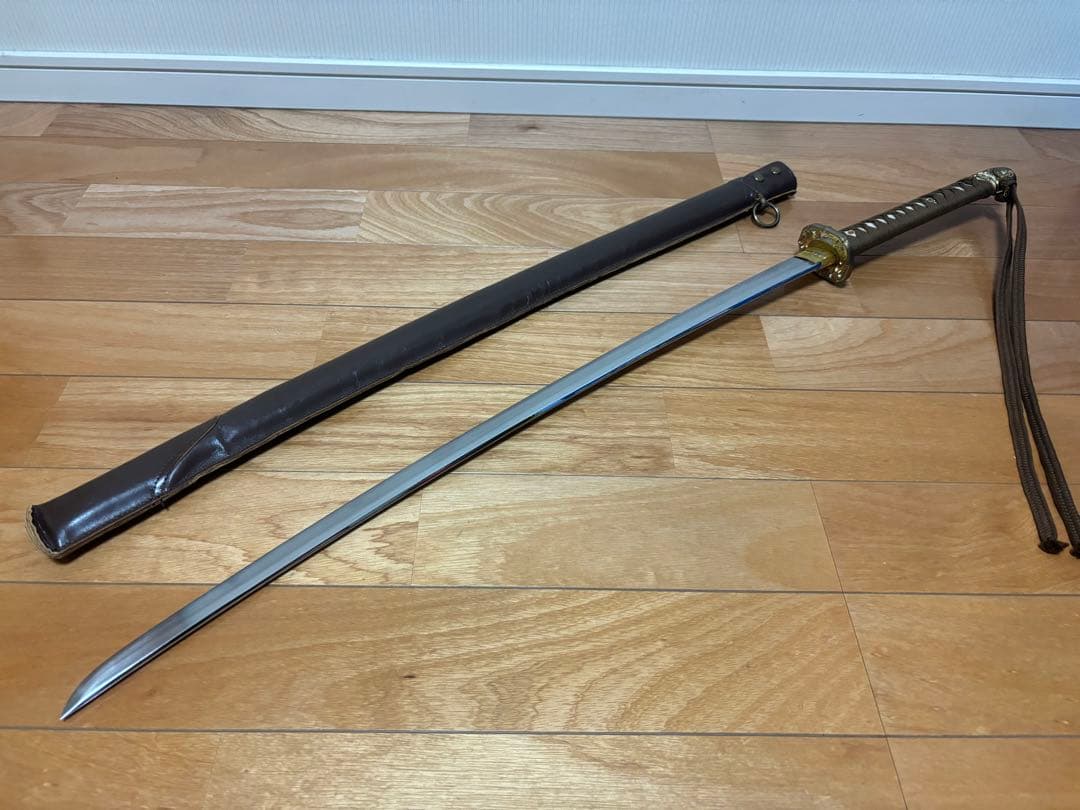 九八式軍刀 野戦拵え 刀緒付き 模造刀 帝国陸軍