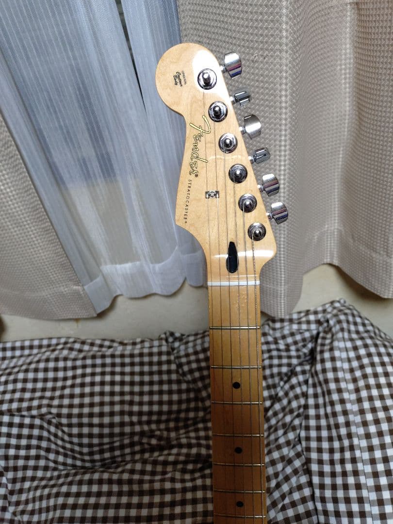 Fender Mexico Player Stratocaster lefty赤