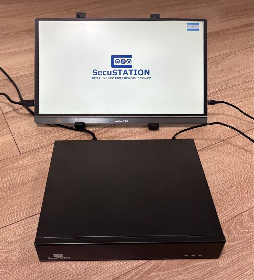 『kppjksさま専用』SecuSTATION 防犯カメラ2台セット