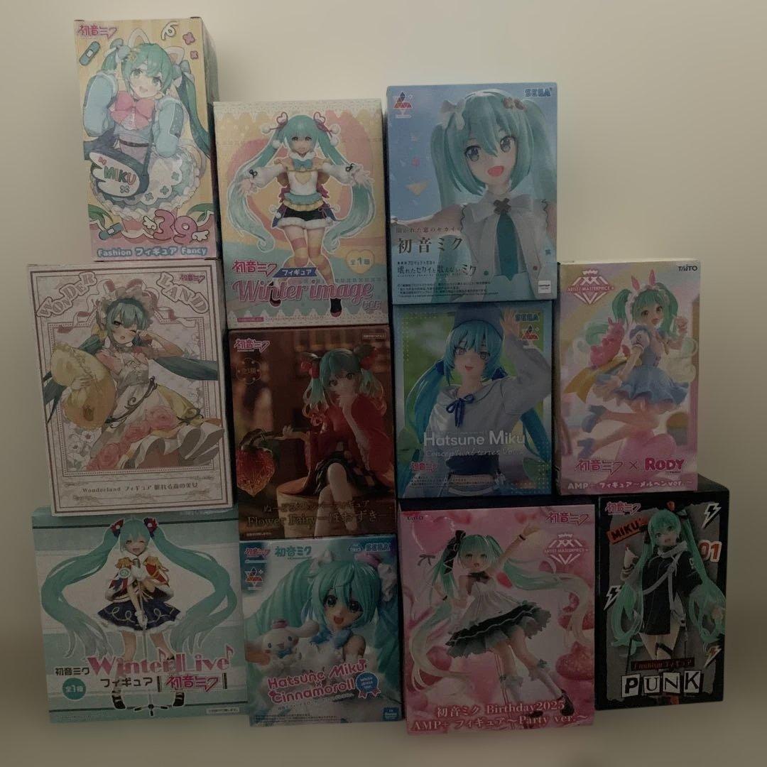 ★初音ミク フィギュア★ 人気バラエティ★11体セット　B