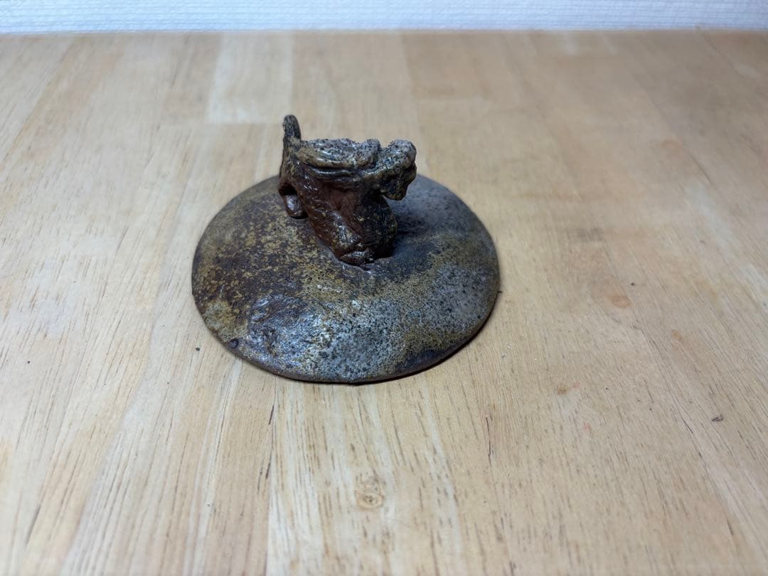 52.備前焼 宝瓶 登り窯 龍 りゅう リュウ 手びねり 急須