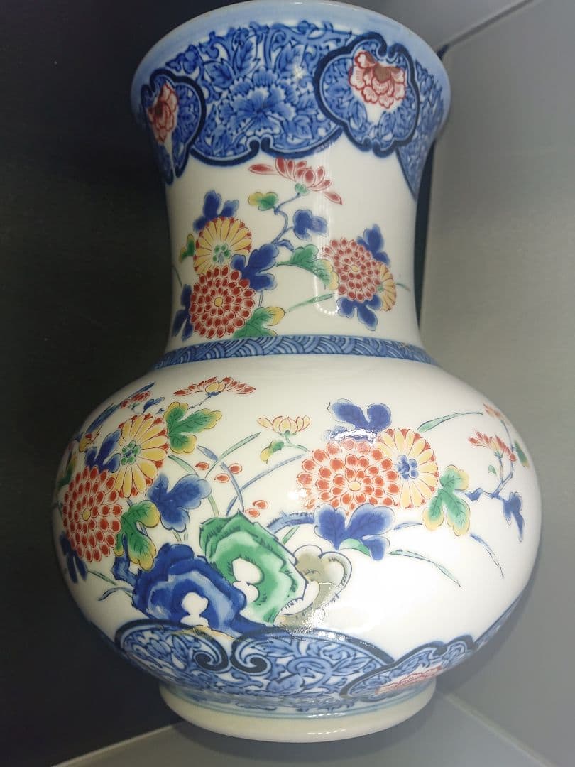 ■珍品■希少■美品■1979年女子プロレスニューワールド創立記念有田焼高級花瓶