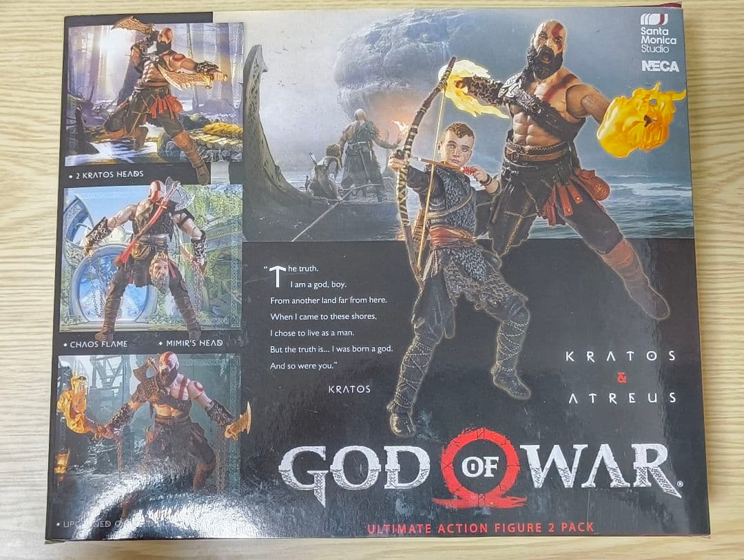 crow　ゴッド・オブ・ウォー　アクションフィギュア 2 PACK