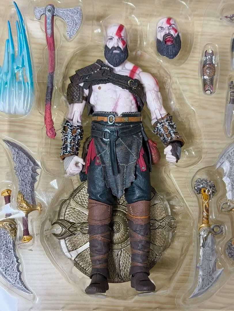 crow　ゴッド・オブ・ウォー　アクションフィギュア 2 PACK