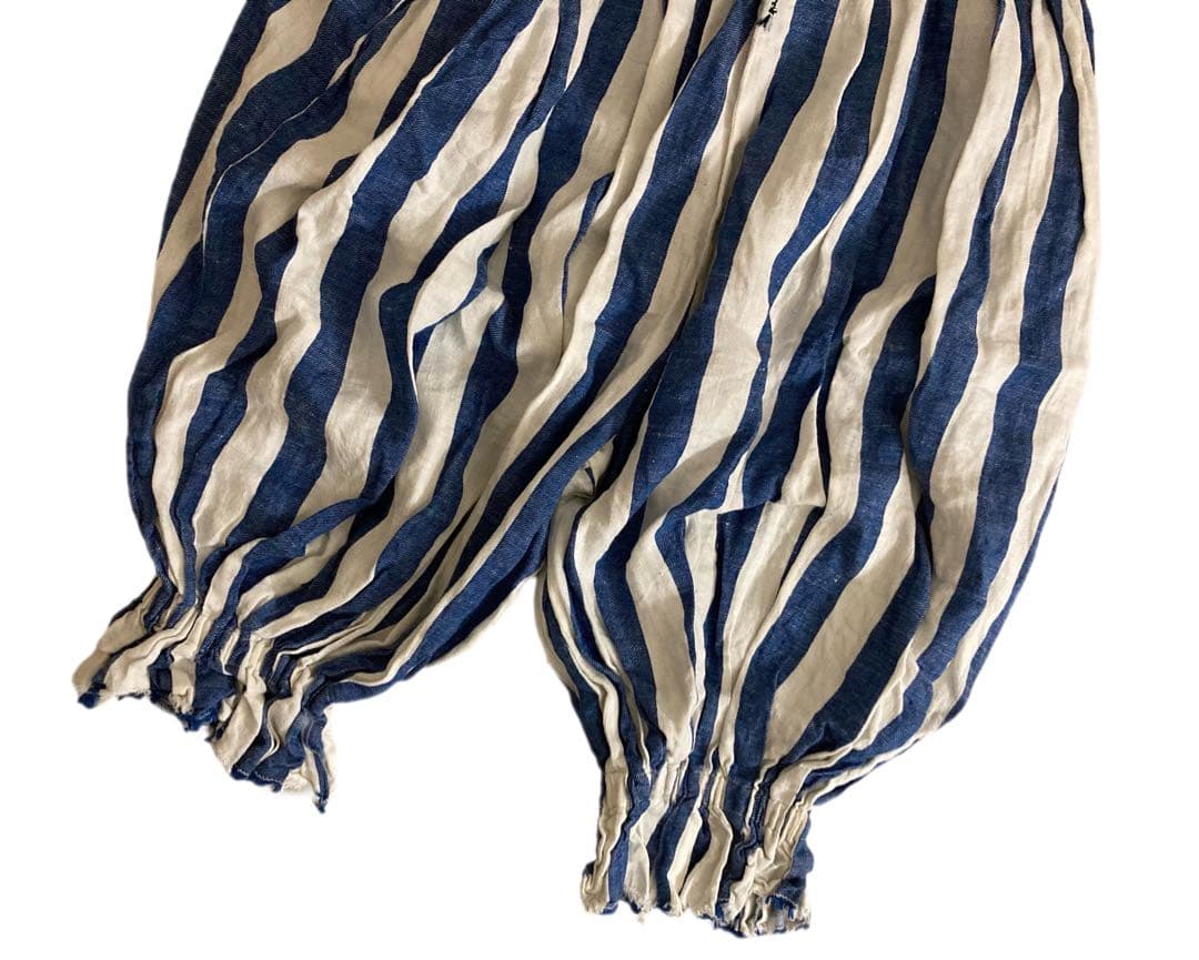 KAPITAL キャピタル リネン ストライプ パンツ