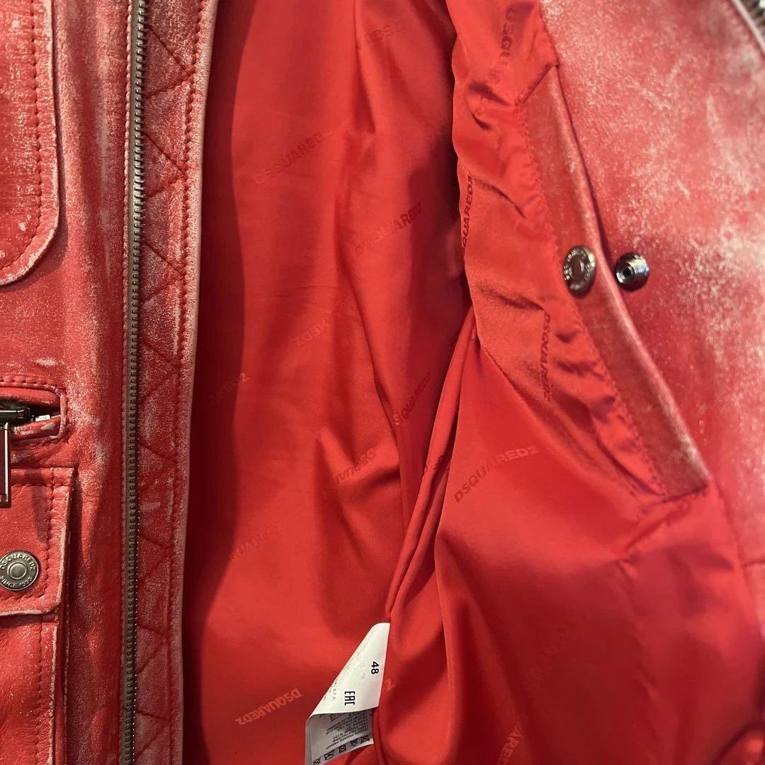 DSQUARED2 レザージャケット 48