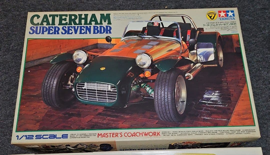 ケーターハム スーパーセブンJPE1/12マスターズ BDR1/12 2セット