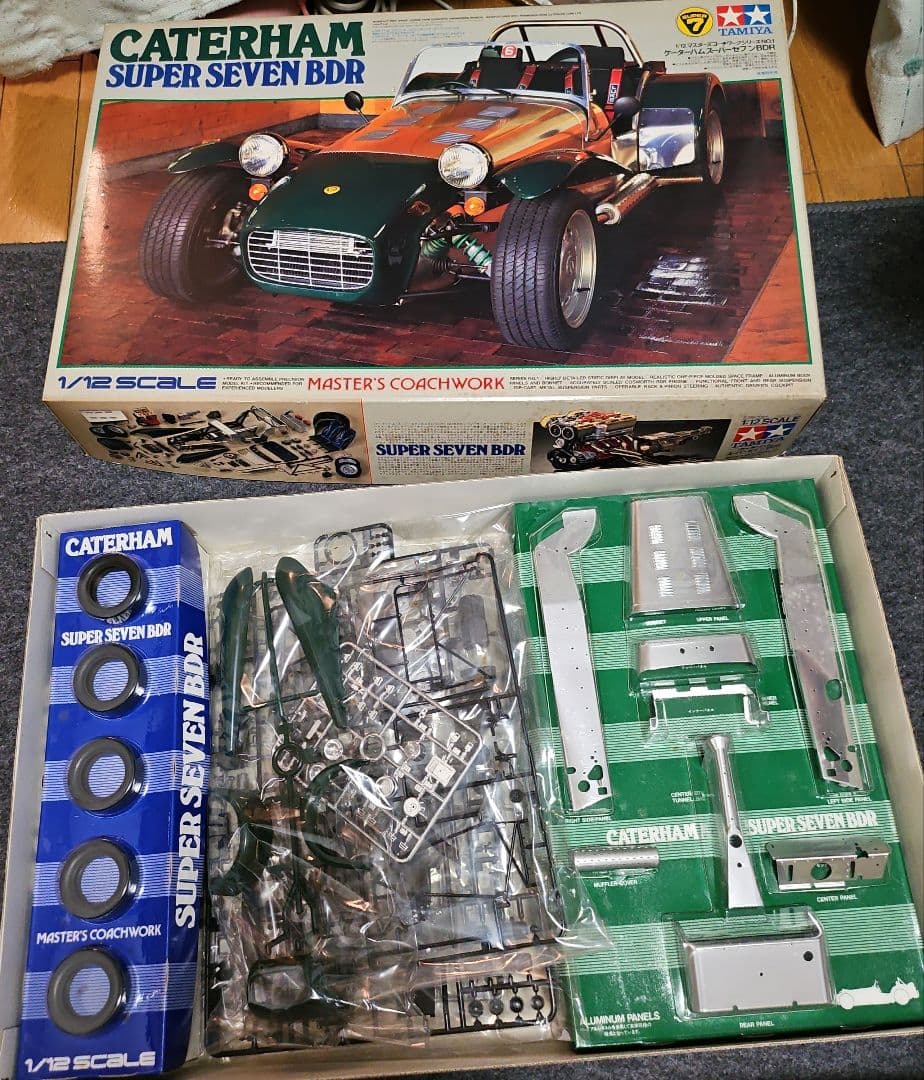 ケーターハム スーパーセブンJPE1/12マスターズ BDR1/12 2セット