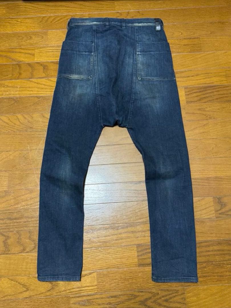 パンツ BACKLASH DIRTY SARROUEL DENIM