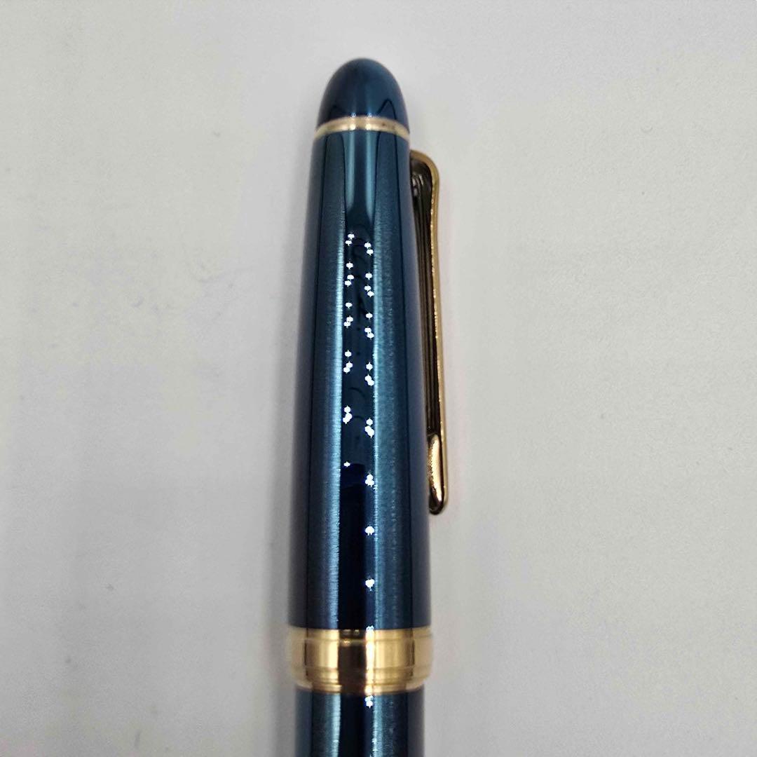 激レア 懸賞品 ThePeace Designブルーチタン 万年筆 セット18K