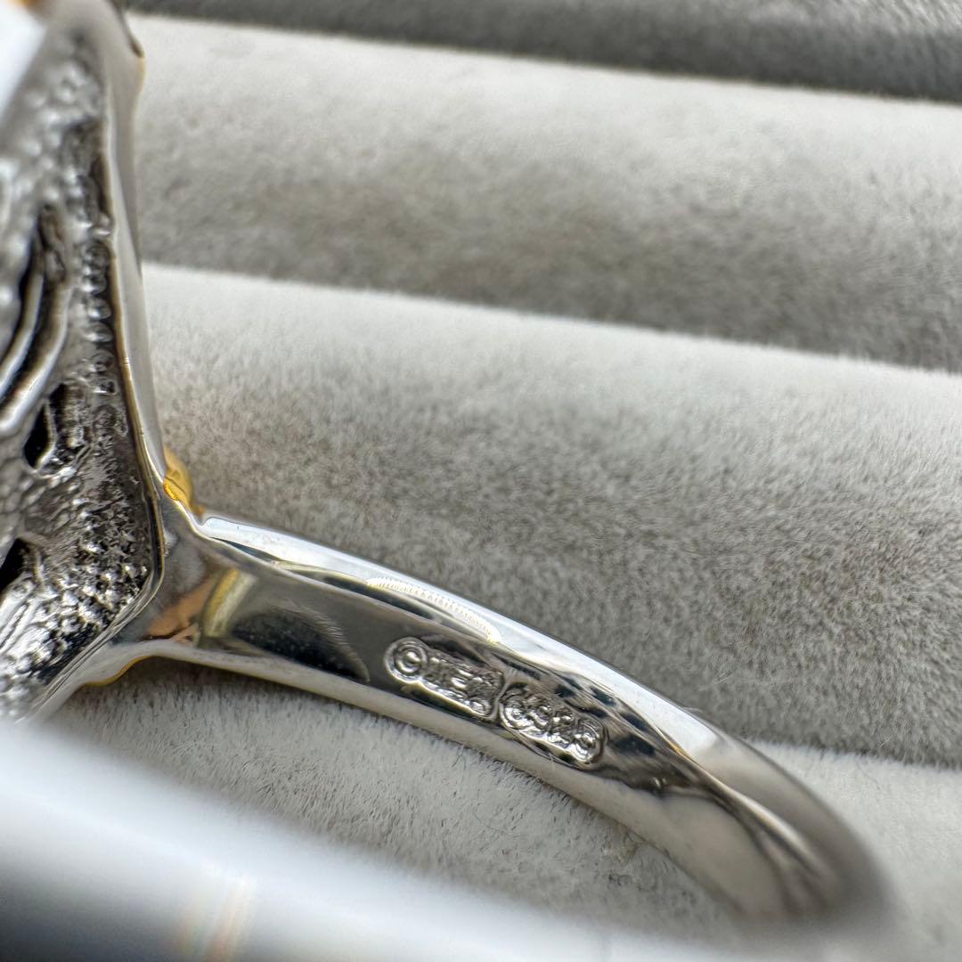 【ケース付き】Mucha ミュシャ カメオ　宝飾リングコレクション　13号　3点