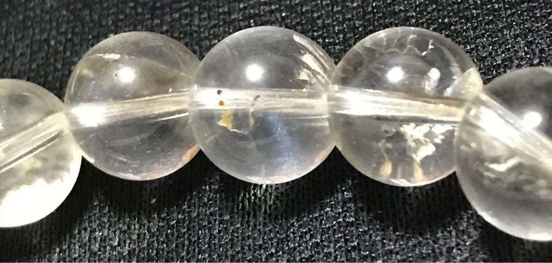 ブラジル　セラデカブラル産　オールド　レムリアンシードクリスタル　ブレスレット