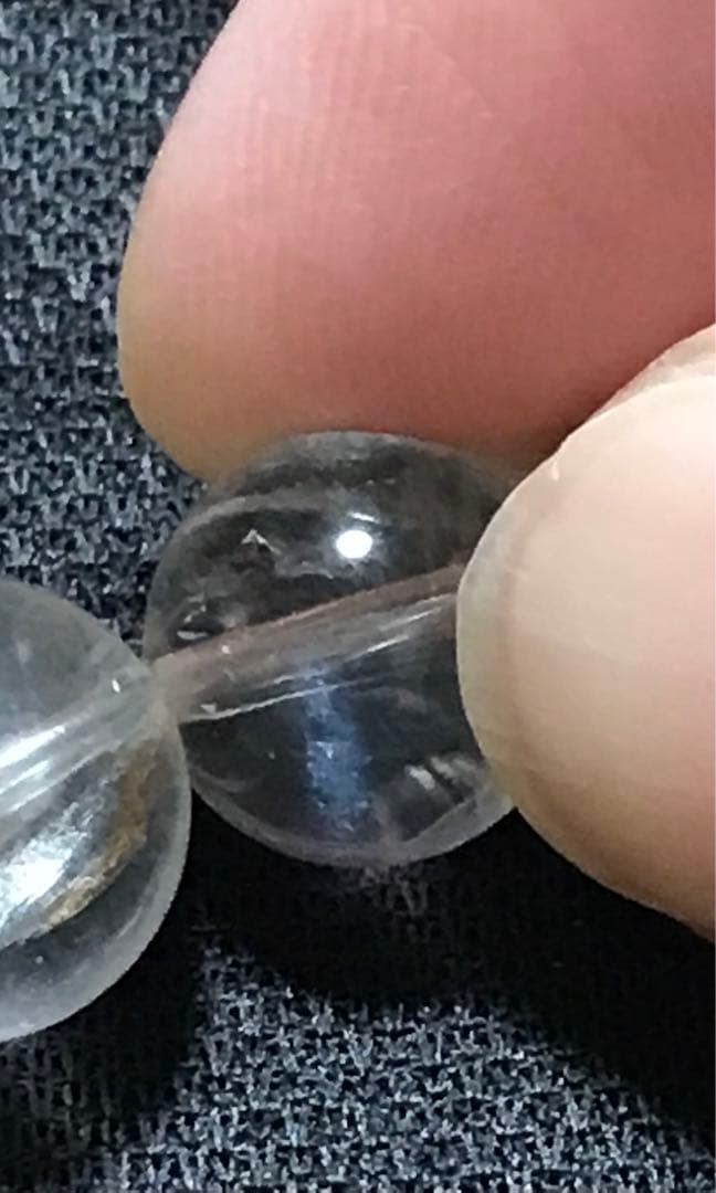 ブラジル　セラデカブラル産　オールド　レムリアンシードクリスタル　ブレスレット