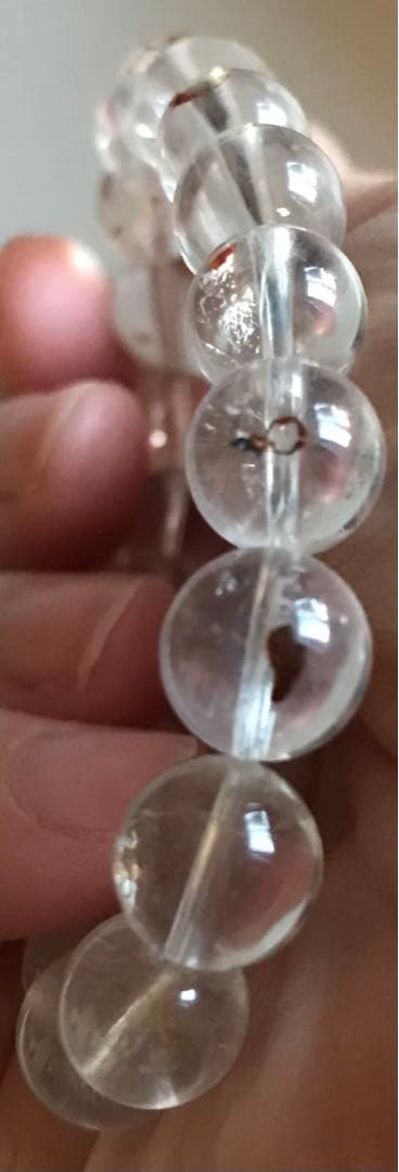 ブラジル　セラデカブラル産　オールド　レムリアンシードクリスタル　ブレスレット