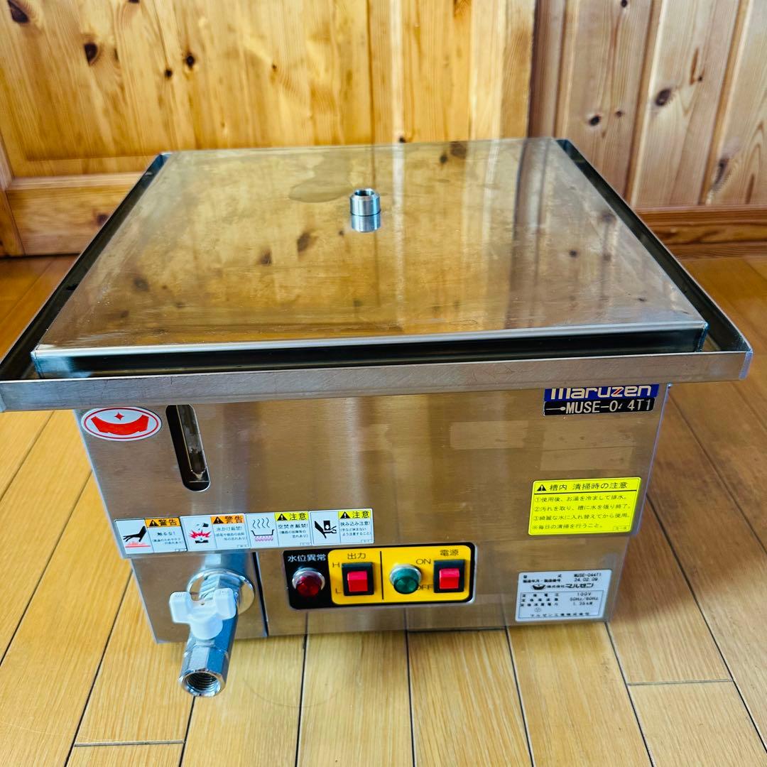 マルゼン電気蒸し器 Maruzen MUSE-0-4T1