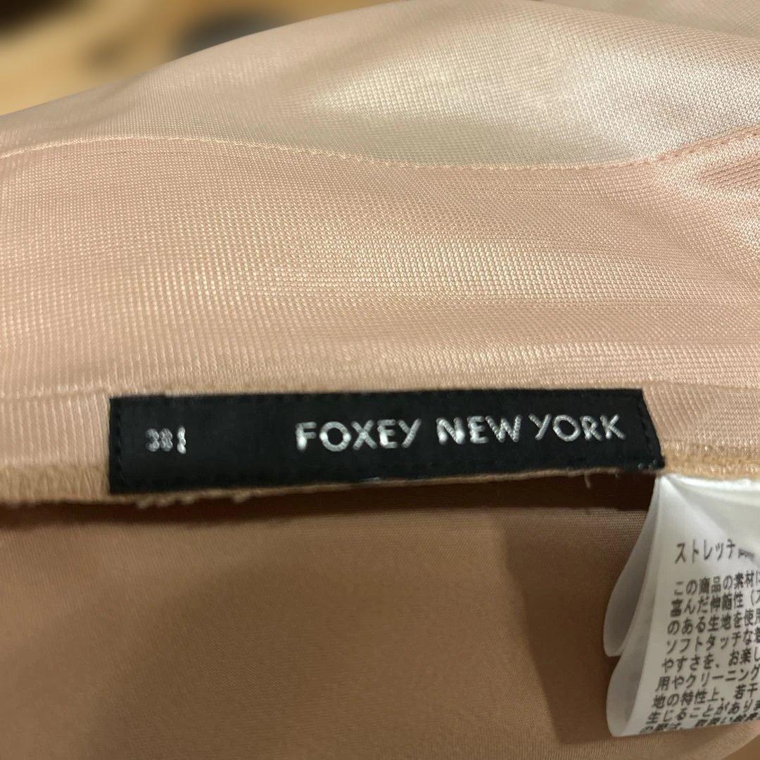 ミ*ナ様 フォクシーアプリコット38サイズひざ丈 プリーツスカート