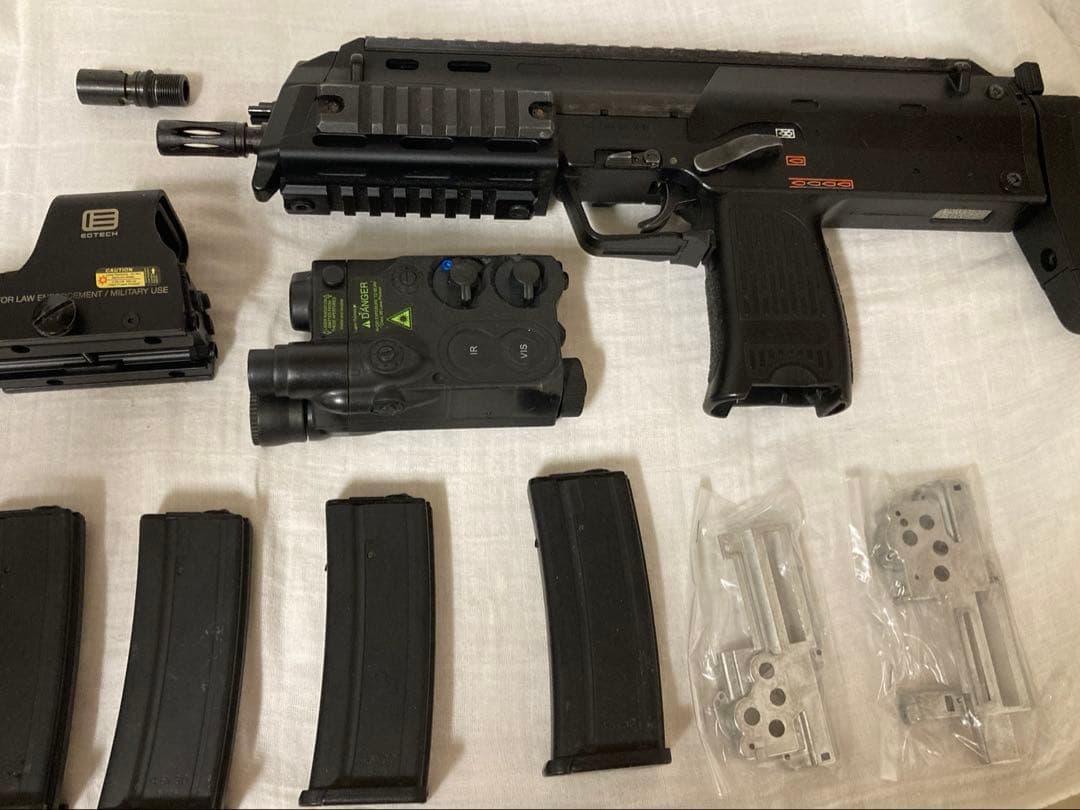 (上級者向け) 法定初速 東京マルイ 電動MP7 分解途中　トイガン