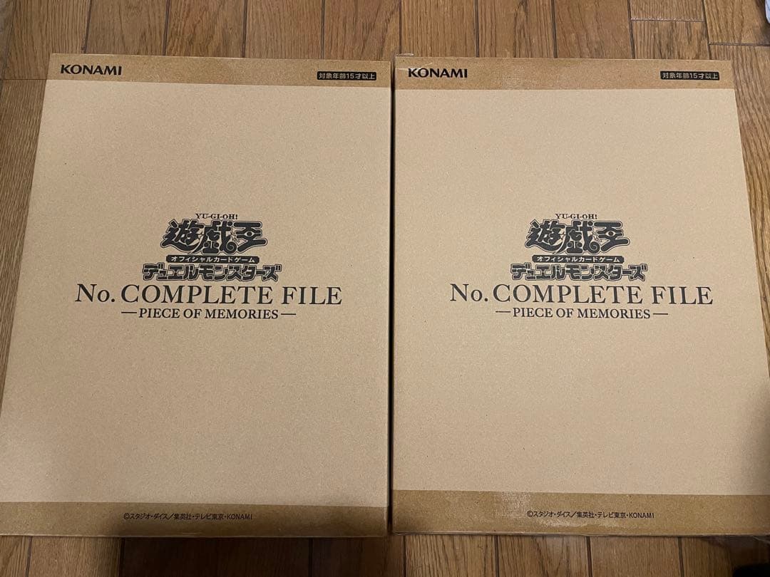 ナンバーズコンプリートファイル 2個