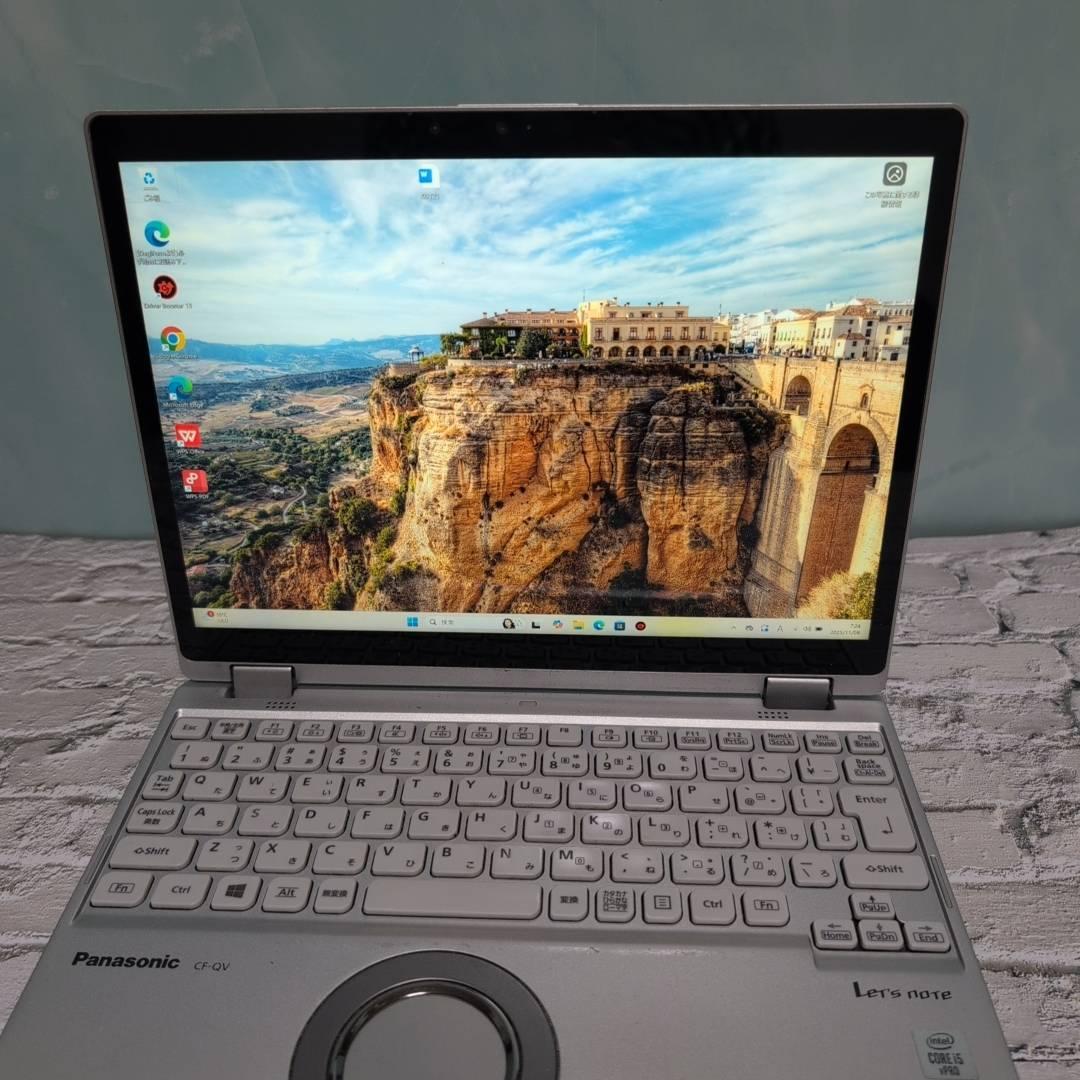パナソニック レッツノート 2in1 タッチパネル CF-QV9 i5第10世代