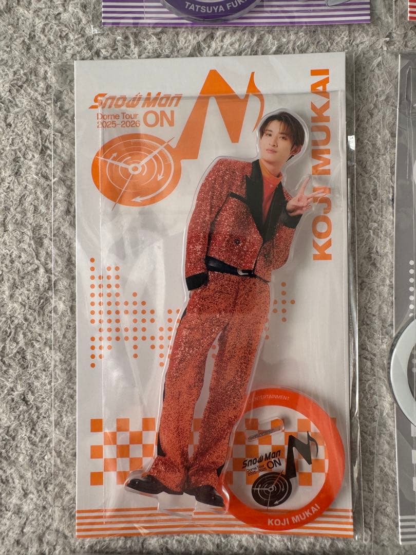 【新品未開封】 man on アクスタ 全員分9枚