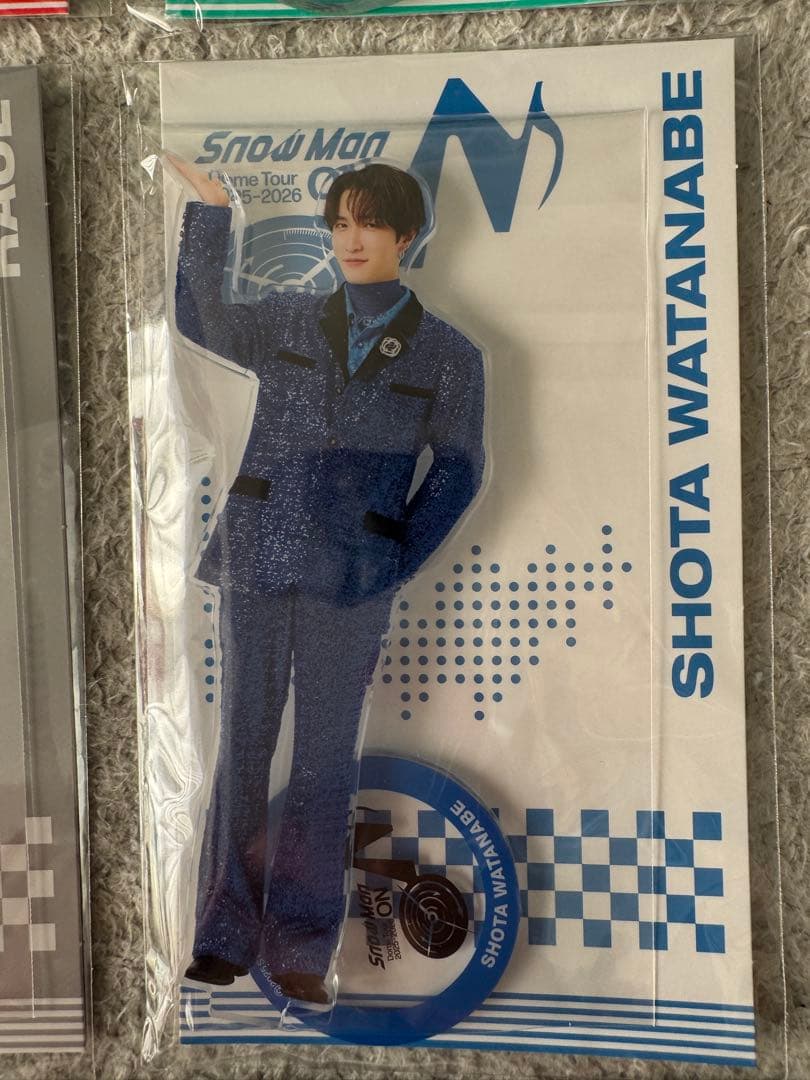 【新品未開封】 man on アクスタ 全員分9枚