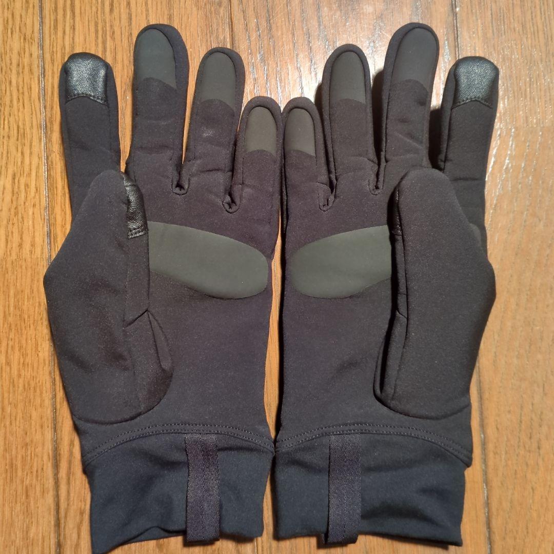 サイズL アークテリクス 手袋 ブラック 黒 ゴアテックス 防水 防風