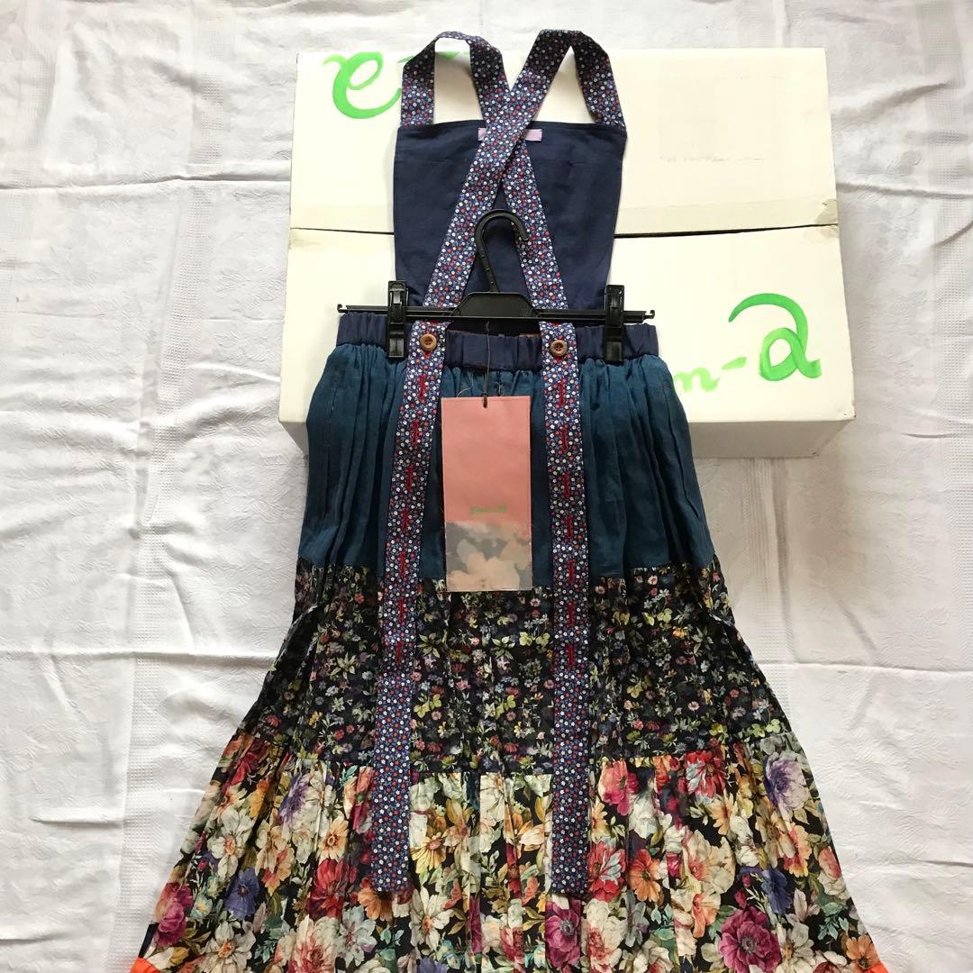 Cocco 夢ポケット付き ティアードスカート　Composition-a