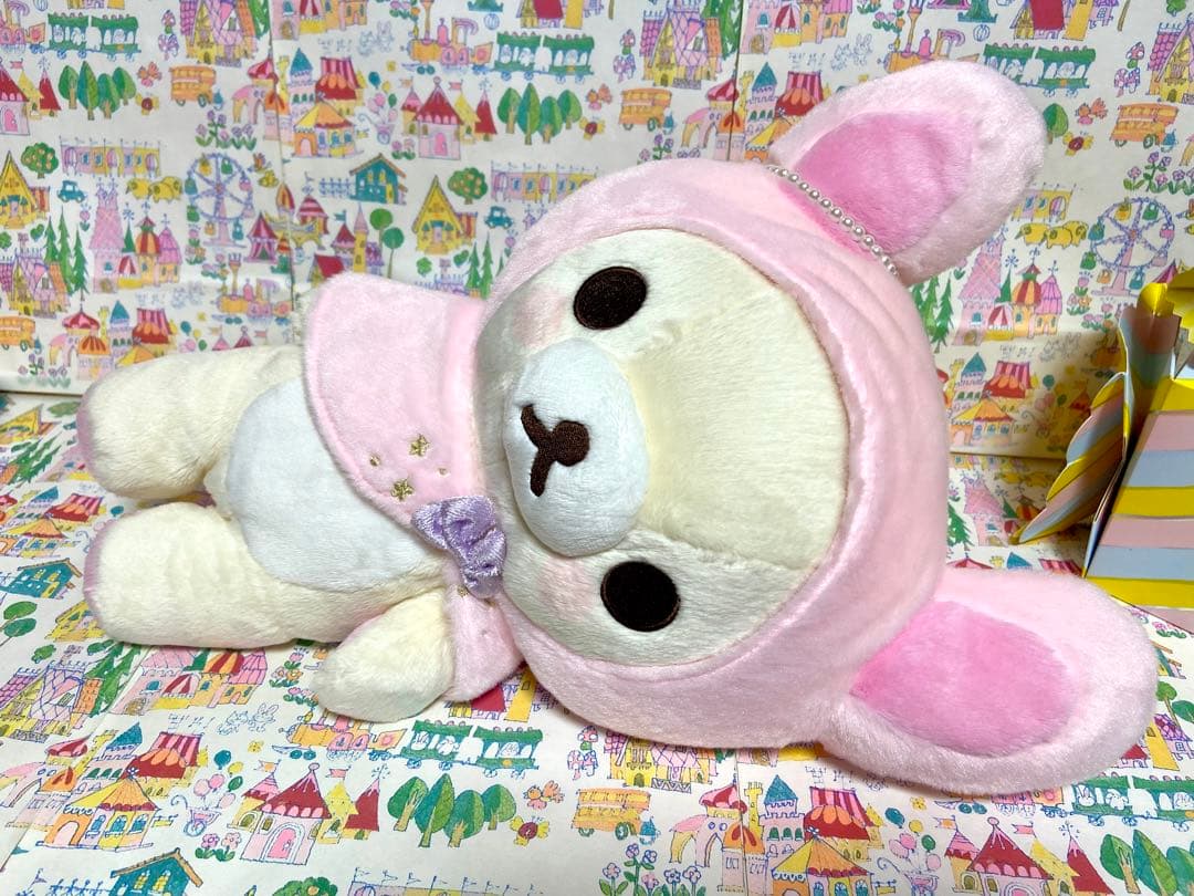 サンエックス コリラックマ ふんわりかわいい夢 うさぎ ぬいぐるみ
