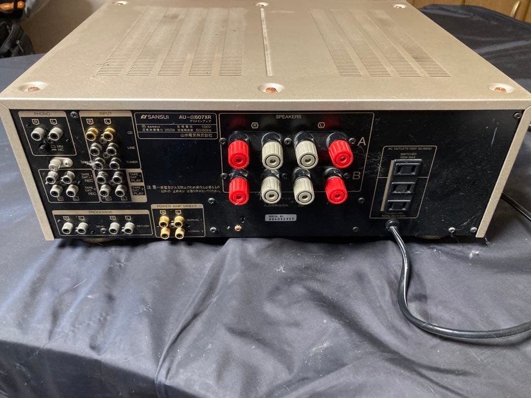 SANSUI α607XR プリメインアンプ