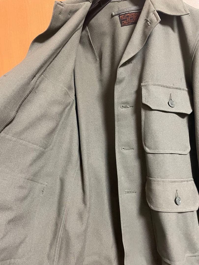 米空軍ビンテージミリタリー ウールシャツA-1B サバゲー　米軍