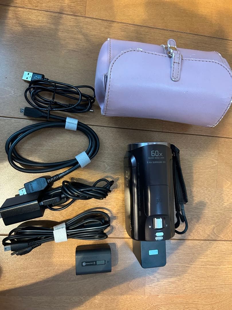 ロ*ン様 SONY ソニー　HDR-CX670 ボルドーブラウン　ビデオカメラ