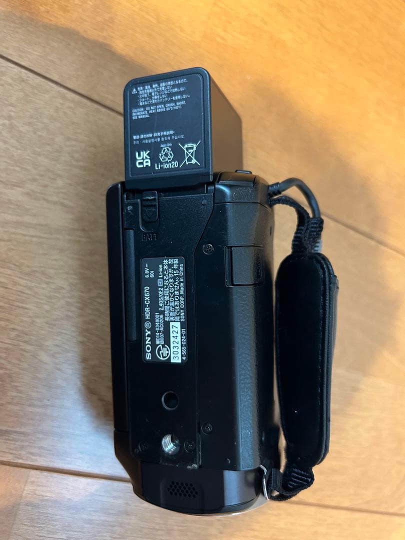 ロ*ン様 SONY ソニー　HDR-CX670 ボルドーブラウン　ビデオカメラ