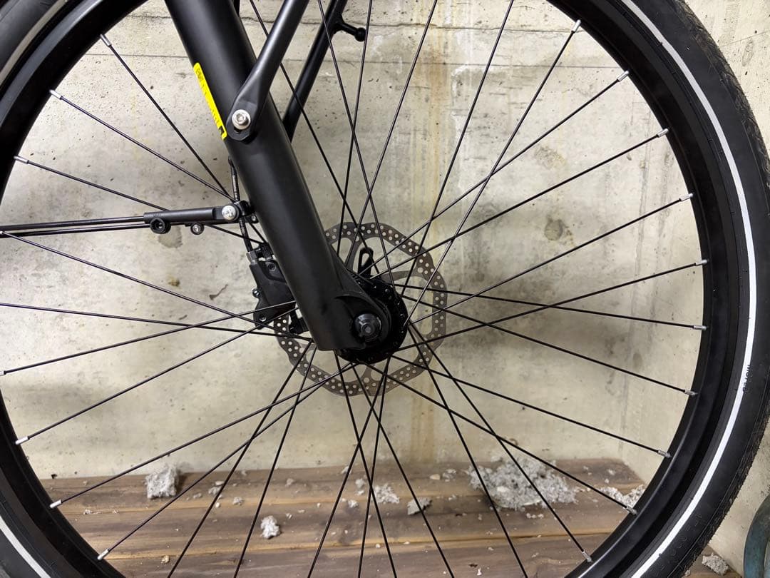 【ほぼ新品】Cyrusher Voyage電動アシスト自転車 パニアバッグ付き