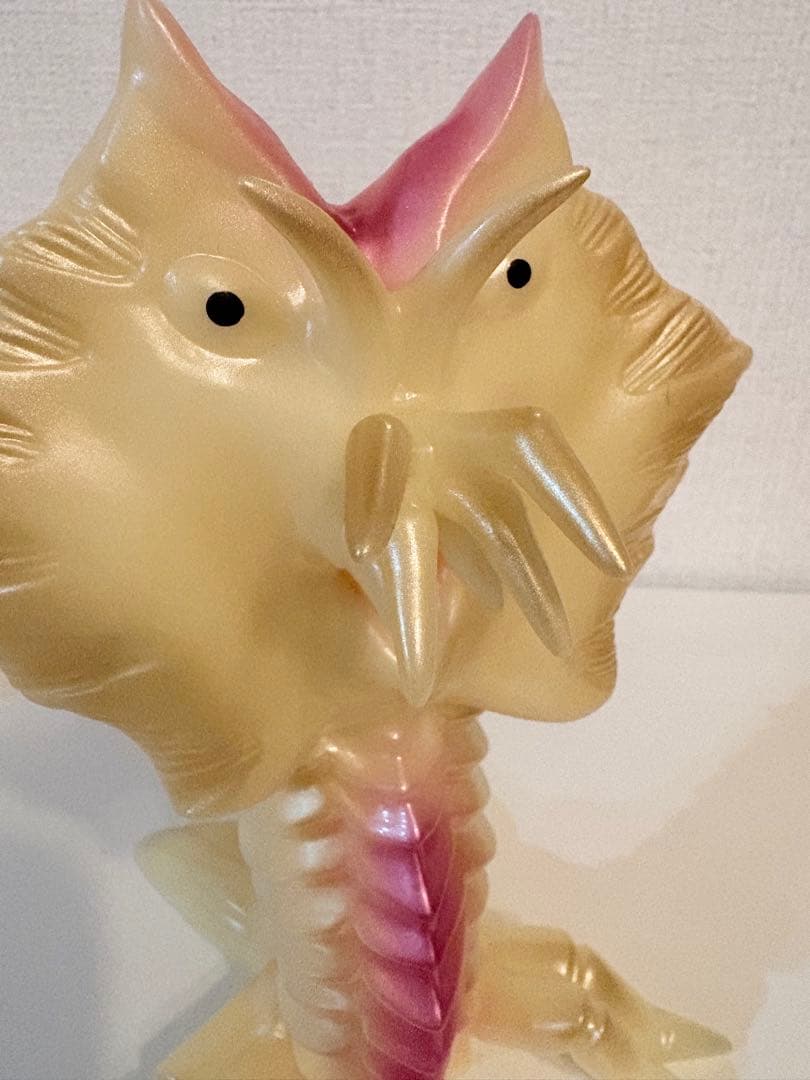 M1号 ビラ星人　蓄光ソフビ　サンプル　NG品