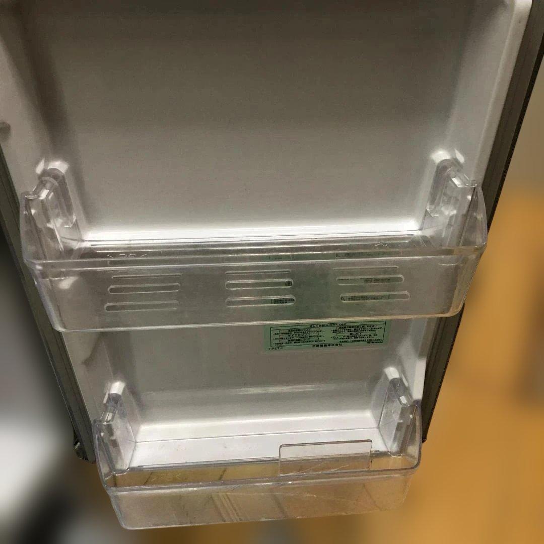 ミツビシ MR-P15W-S 2013年 冷蔵庫シルバー 250601-2