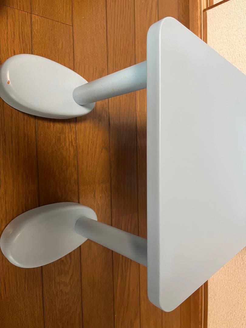 【希少品】ムーミン 木製 子供用チェア 水色