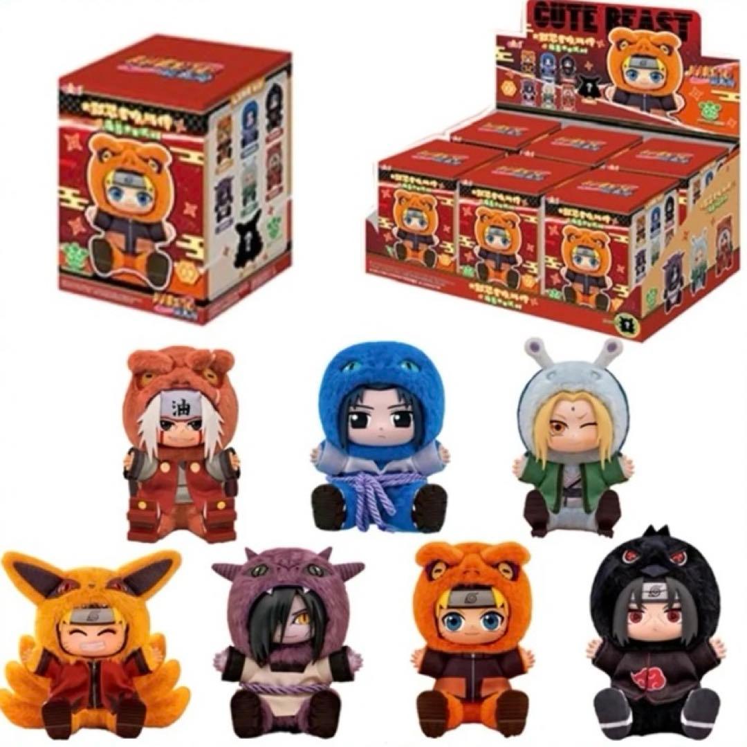 TOPTOY ナルト ぬいぐるみ フィギュア ブラインドボックス6個セット 新品