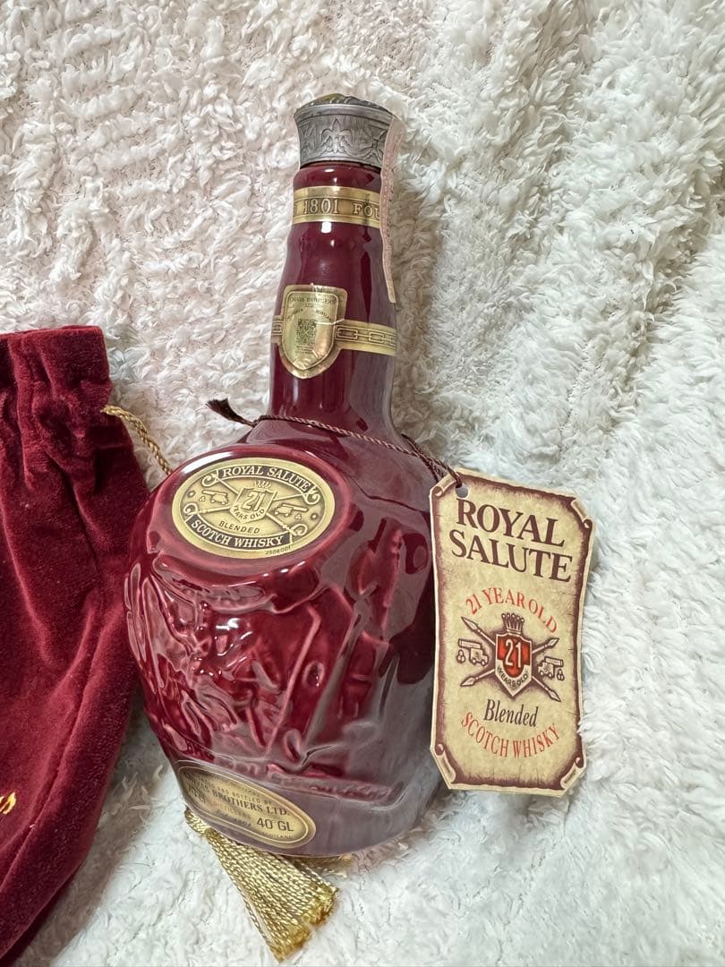 限定値下★Salute 21年スコッチウイスキー 未開封オールドボトル